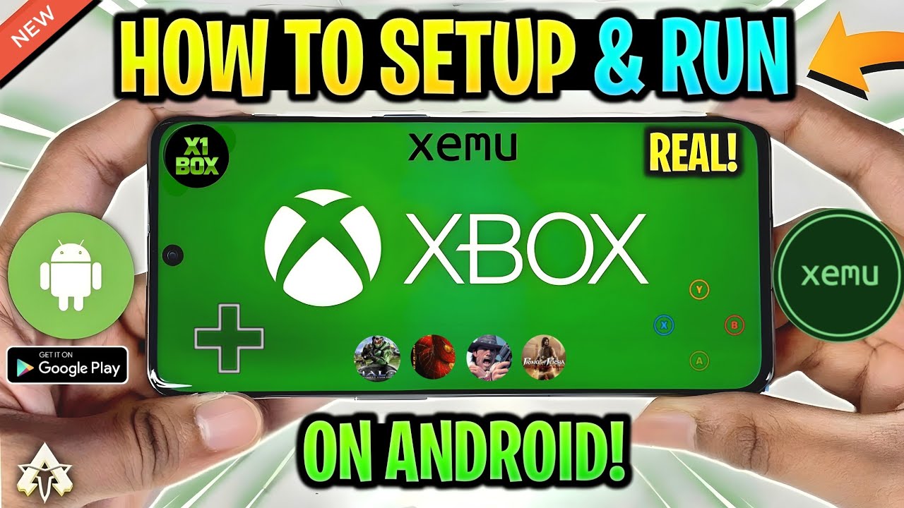 🔥 Как играть в игры XBOX на Android — настройка/параметры/геймплей эмулятора XEMU (X1BOX) для And...