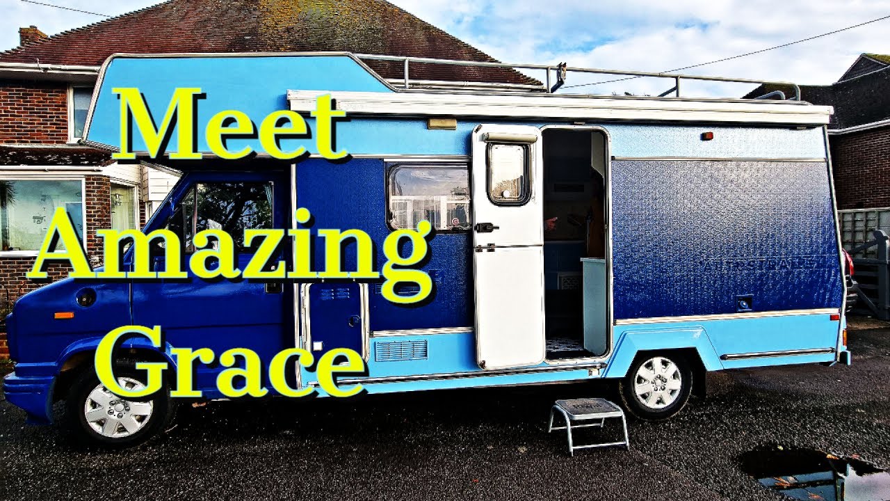 Fiat Ducato Autostratus 1989 2.0 Petrol Motorhome.  Meet Amazing Grace.