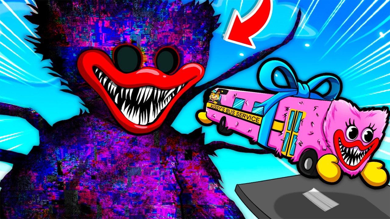 DISTRUGGIAMO HUGGY WUGGY.EXE CON MACCHINE ASSURDE! SPARA RAGGI LASER! *MAPPA ESCLUSIVA*