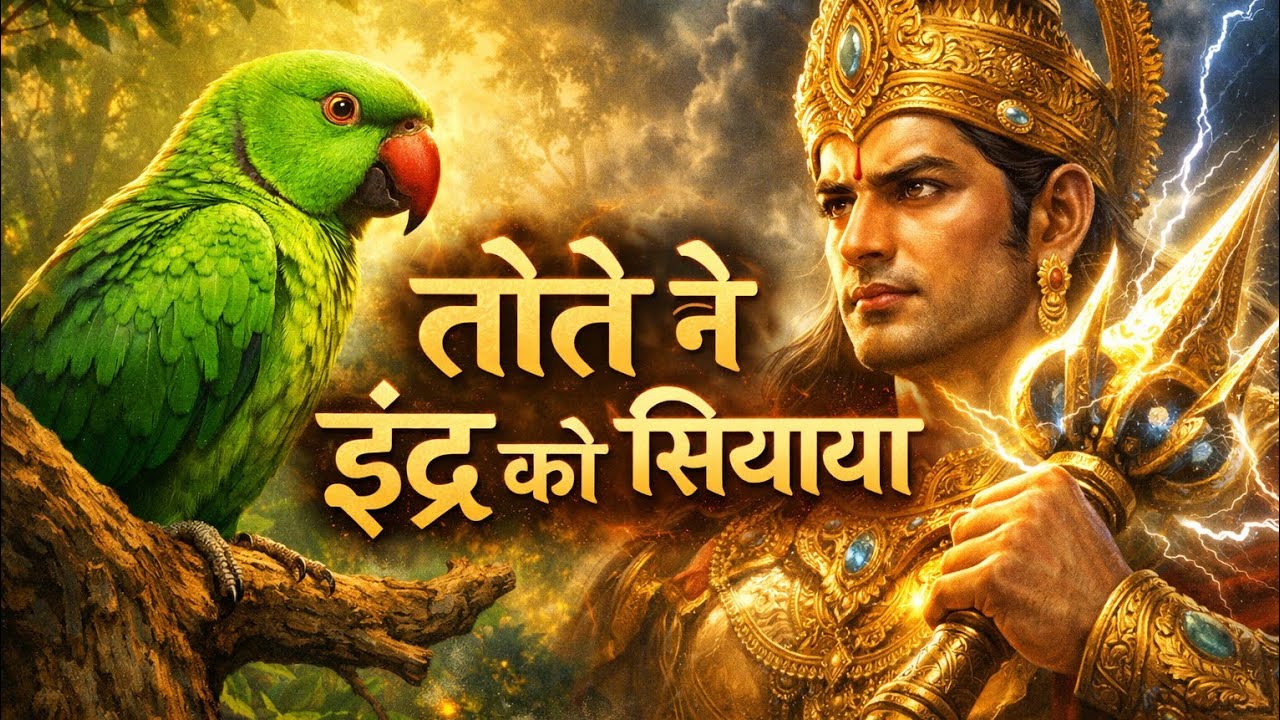इंद्र देव का घमंड कैसे टूटा? | तोते की अद्भुत कथा