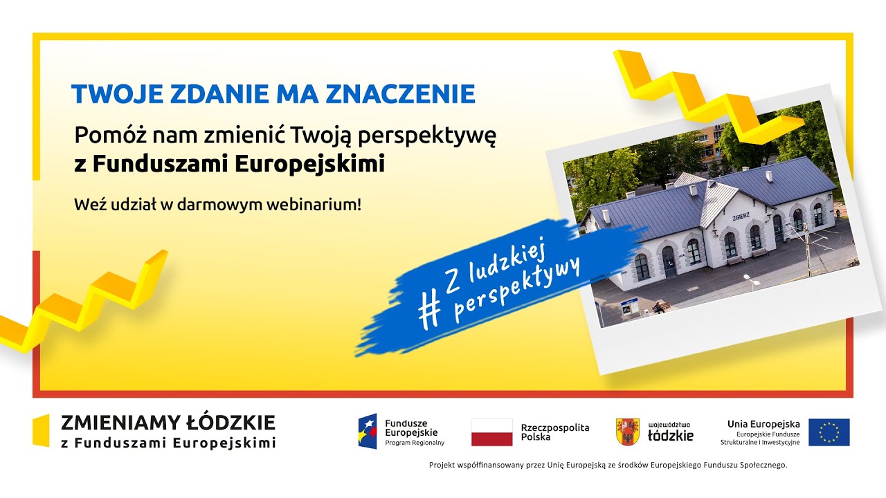 Fundusze Europejskie dla Łódzkiego 2027 - konsultacje społeczne