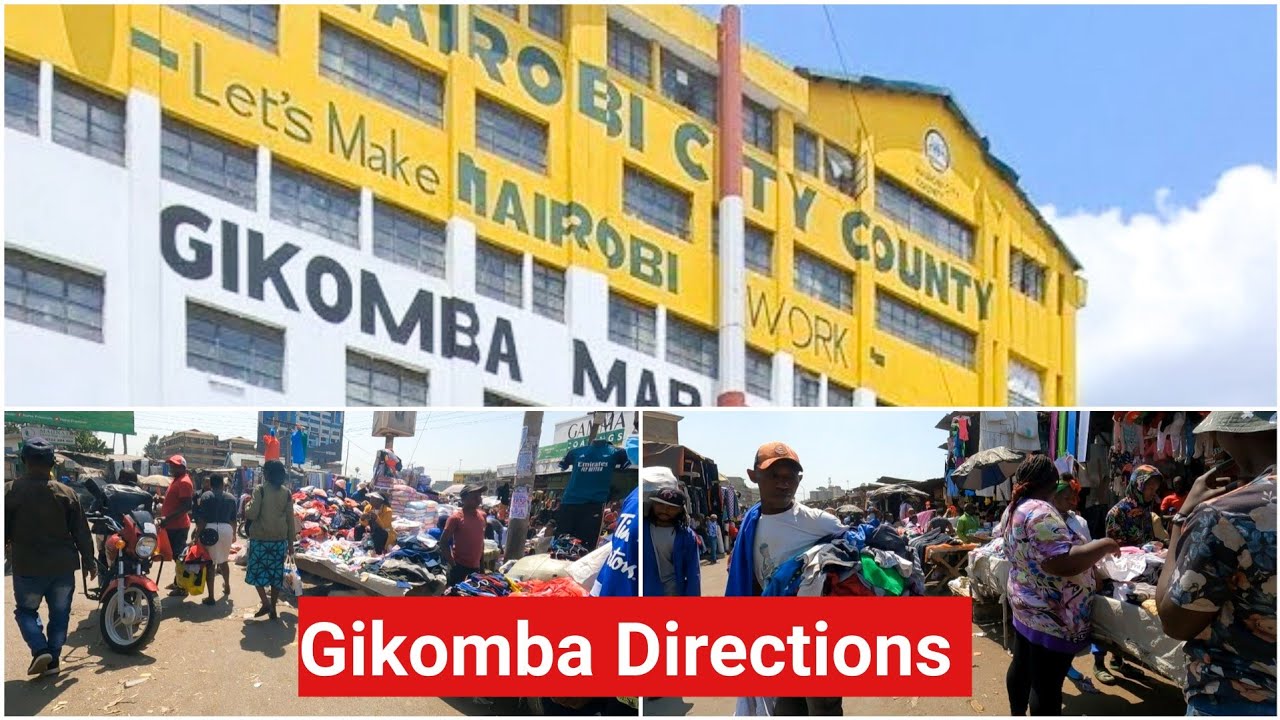 How to get to Gikomba Market from Nairobi Town | Nairobi Down Town Walking Tour