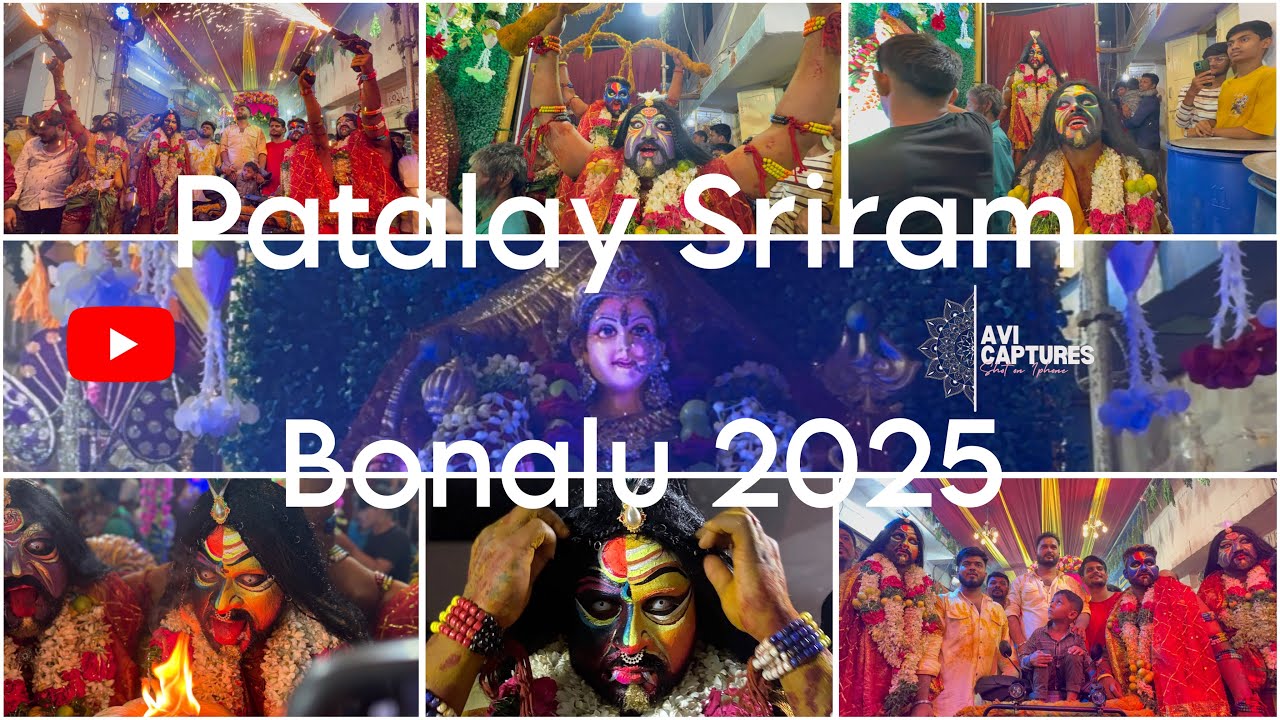 SANDEEP POTHARAJU| PATALAY SRIRAM THOTTELA PROCESSION 2025|AVI_CAPTURES