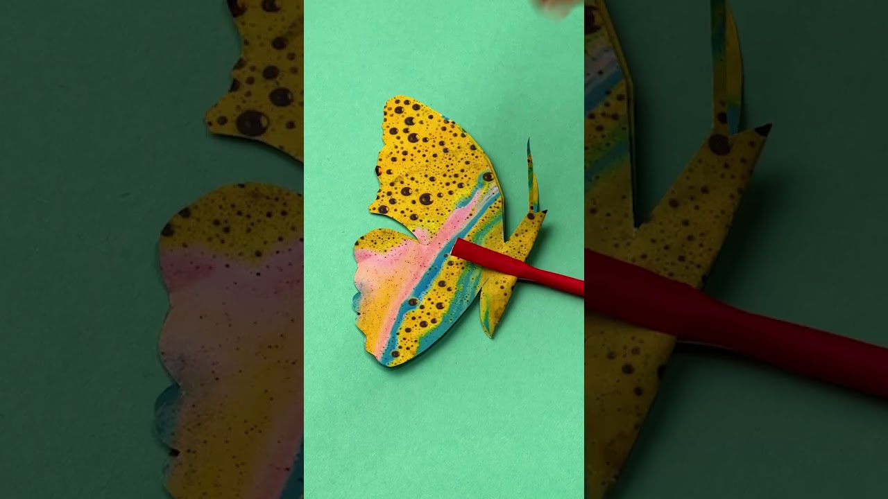 Magic DIY Paper Butterfly🦋😱