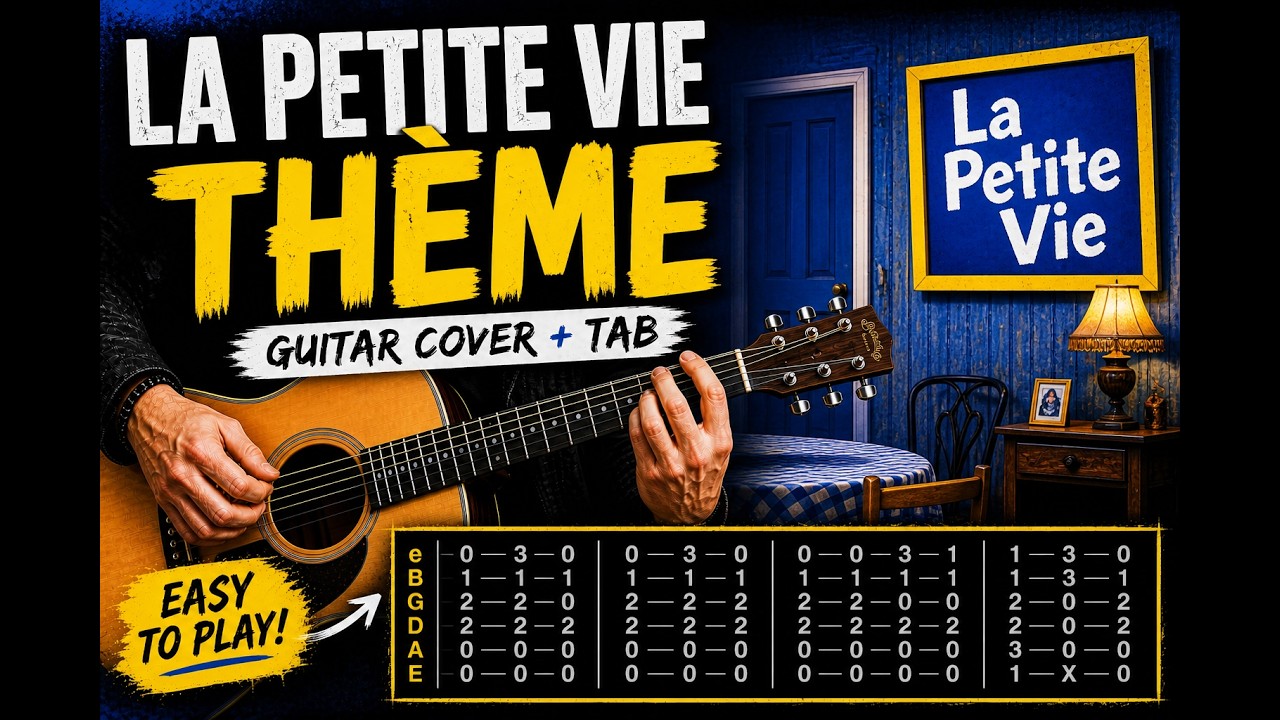 La Petite Vie – Thème | Guitar Cover + TAB