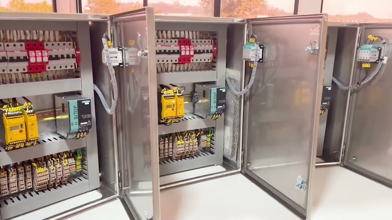 Fabricación de tableros de control para automatización industrial y seguridad de máquinas👷🏻‍♀️👷🏻‍♂️
