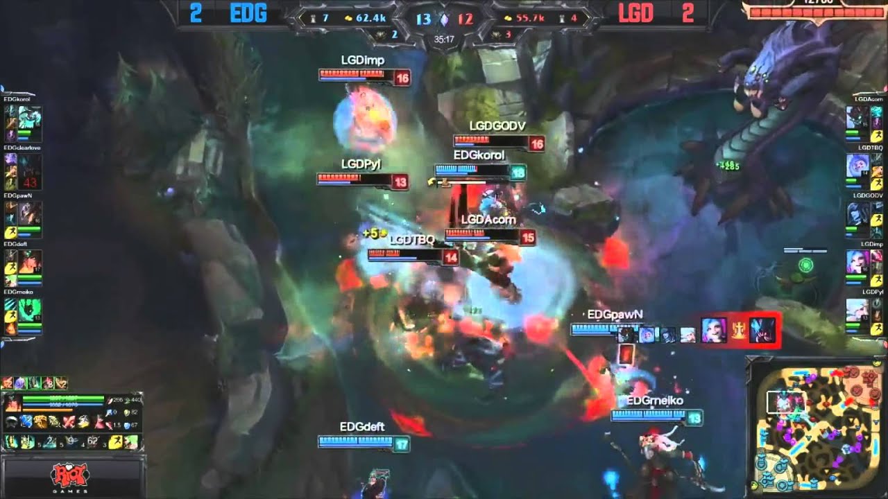 EDG Deft Pentakill (LPL Finals)