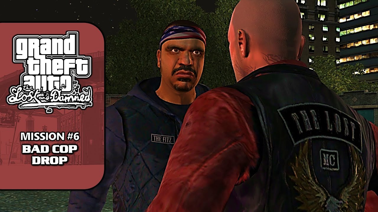 GTA EFLC (TLAD) [NEW 100% Walkthrough] - Mission #6: Bad Cop Drop