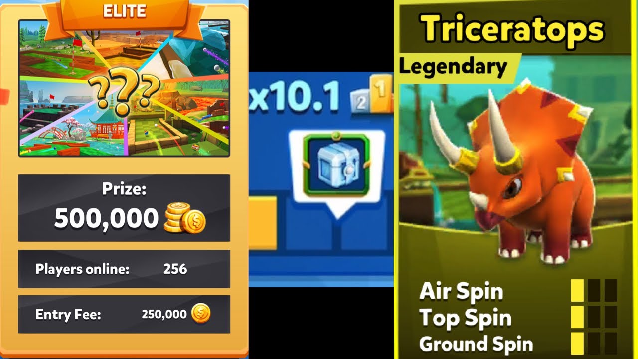 Golf Battle Elite | New multiplayer with Triceratops