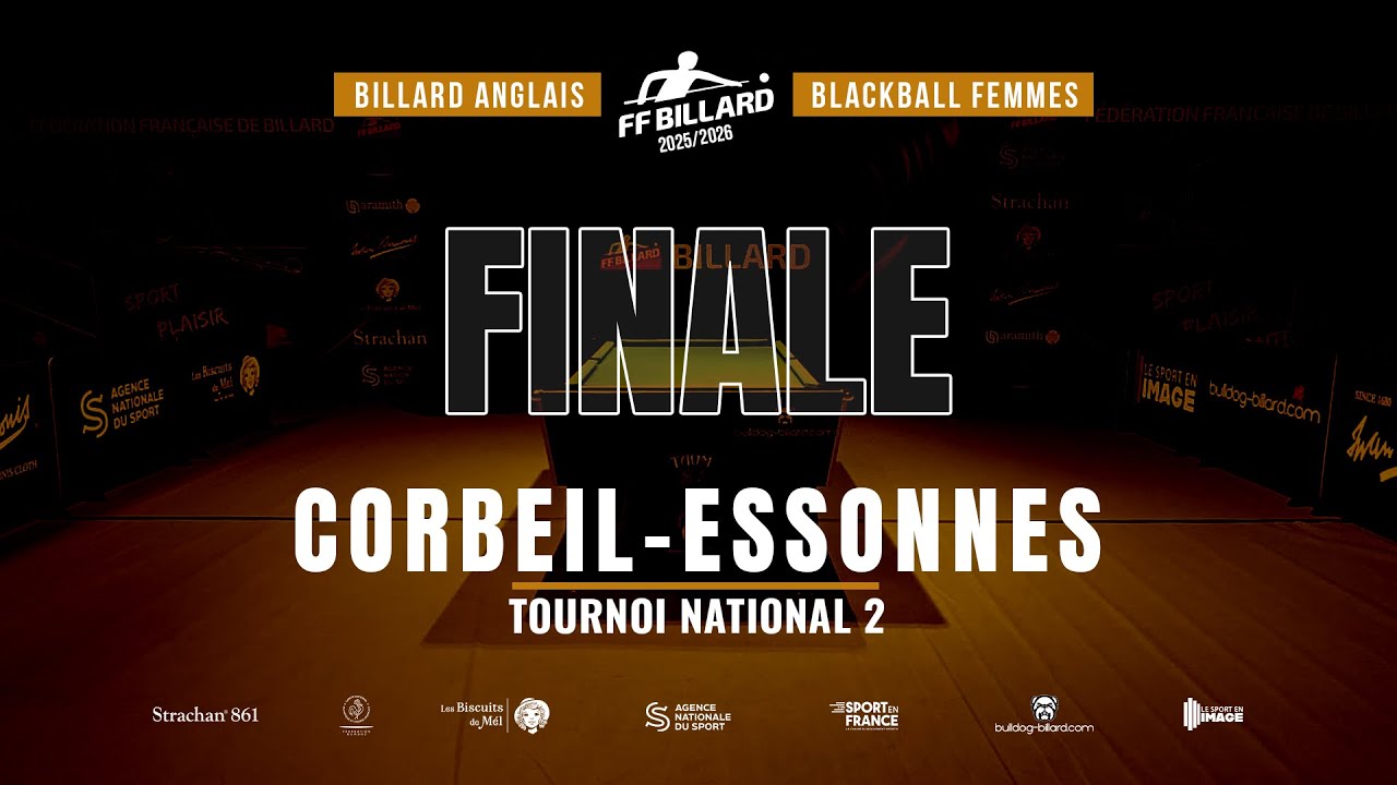 🎱 BLACKBALL - FEMMES 25/26 – TN N°2 – Finale