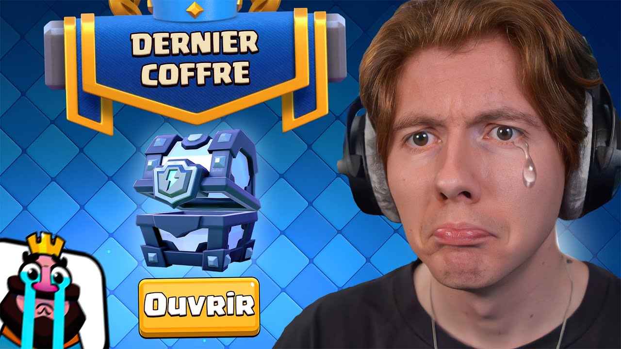 J'ouvre ENFIN mes 4 MÉGA COFFRES FOUDRE sur Clash Royale (mes derniers coffres)
