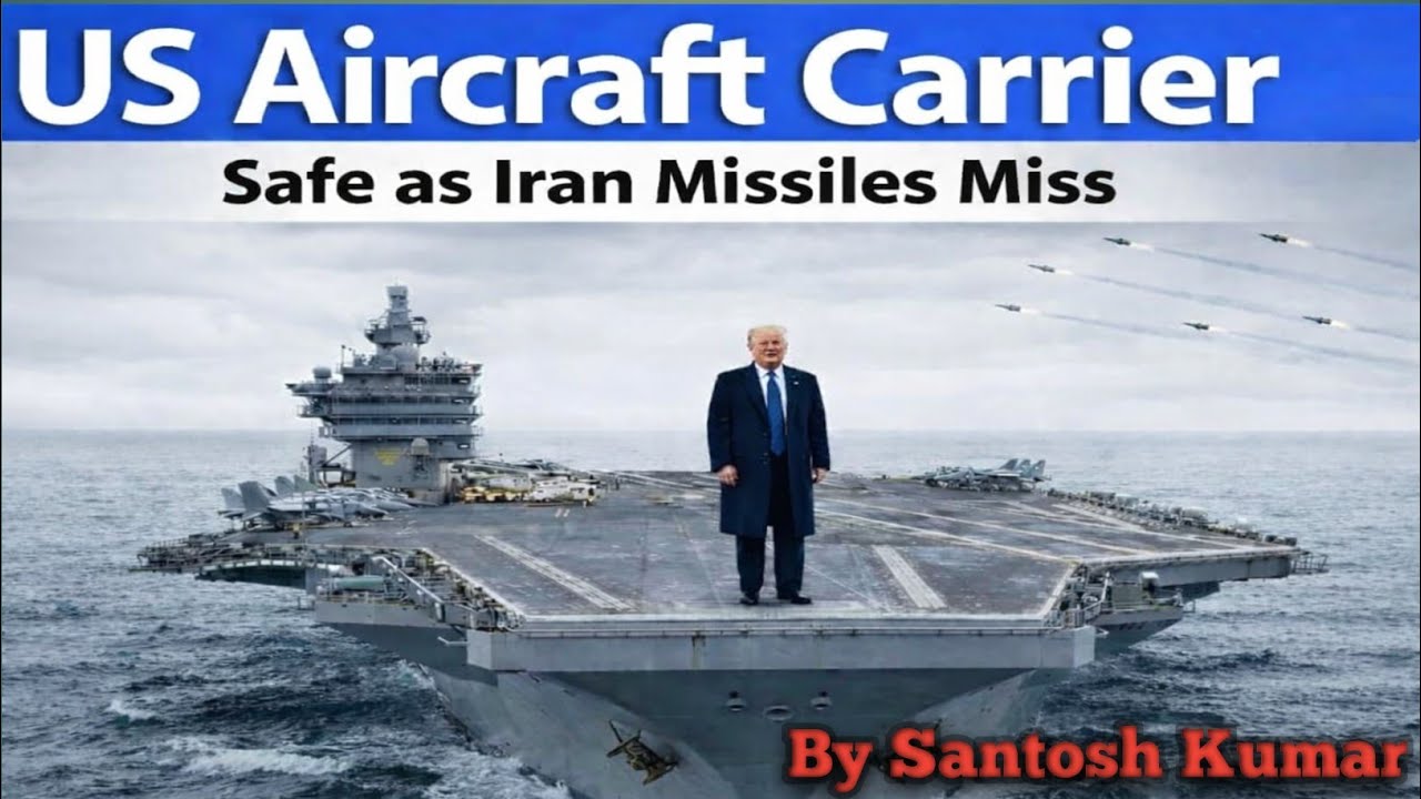 US Aircraft Carrier पर दागी गई Ballistic Missile ।।