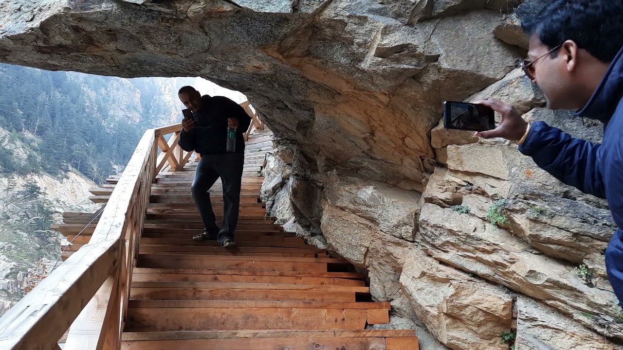 Gartang Gali - Wooden Bridge - Nelong Valley - Gangotri National Park.