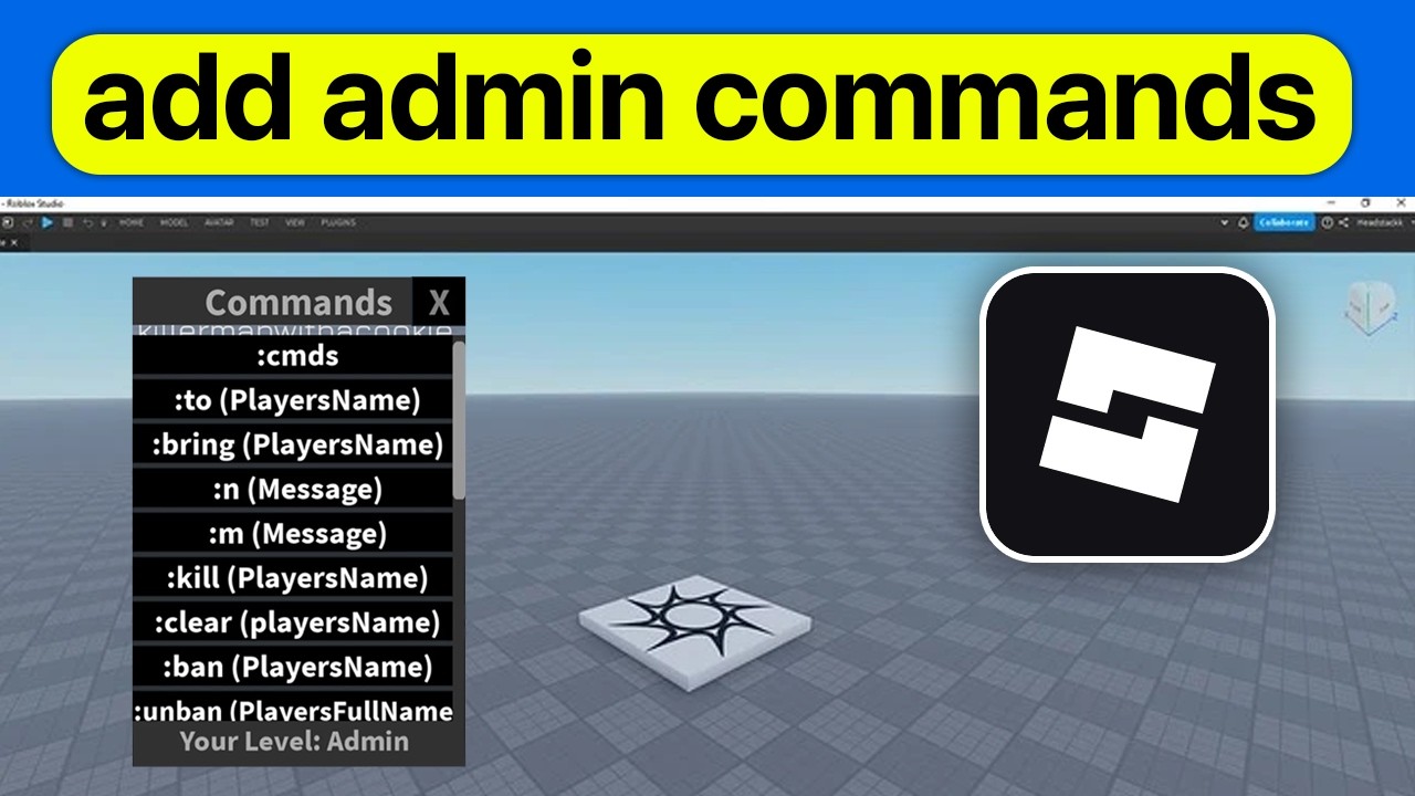 How to Add Admin Commands in Your Roblox Game - 2026 Guide