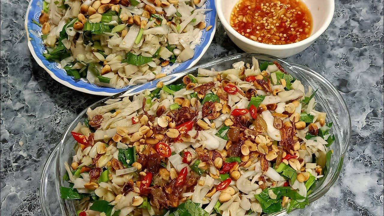 Cách làm gỏi mít non , chạnh lòng những người con miền Trung xa xứ