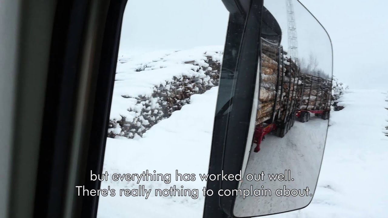 Testing the timber truck of the future – UPM Metsä