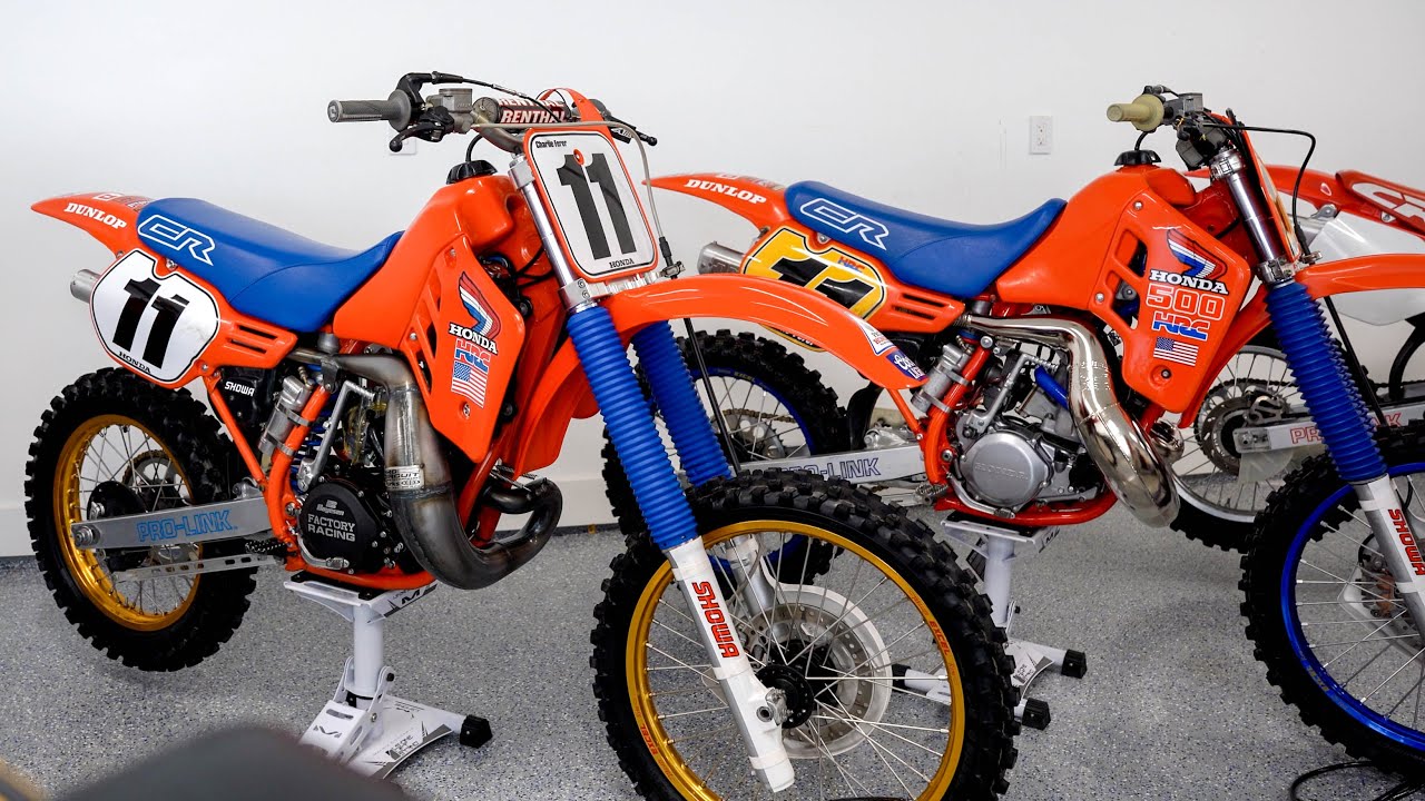1986 Honda CR250 and CR500 Motocross Builds!
