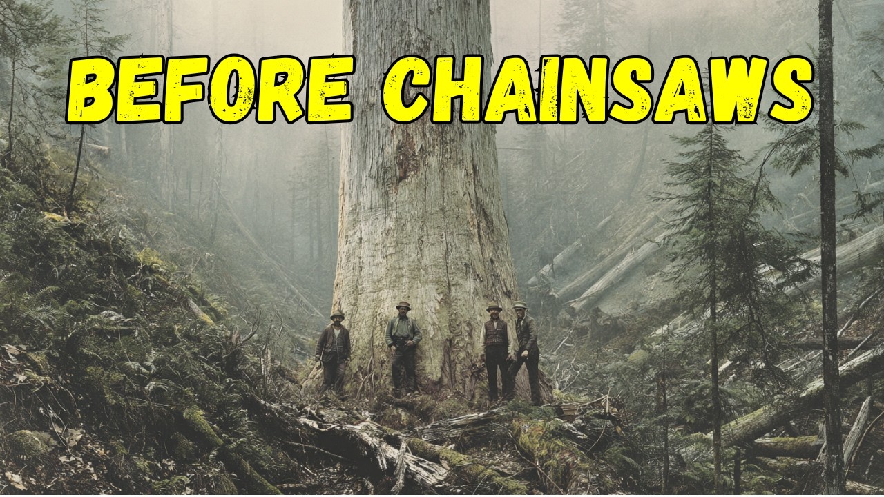 🪓🔥BEFORE Machines - RARE Old Logging Photos!