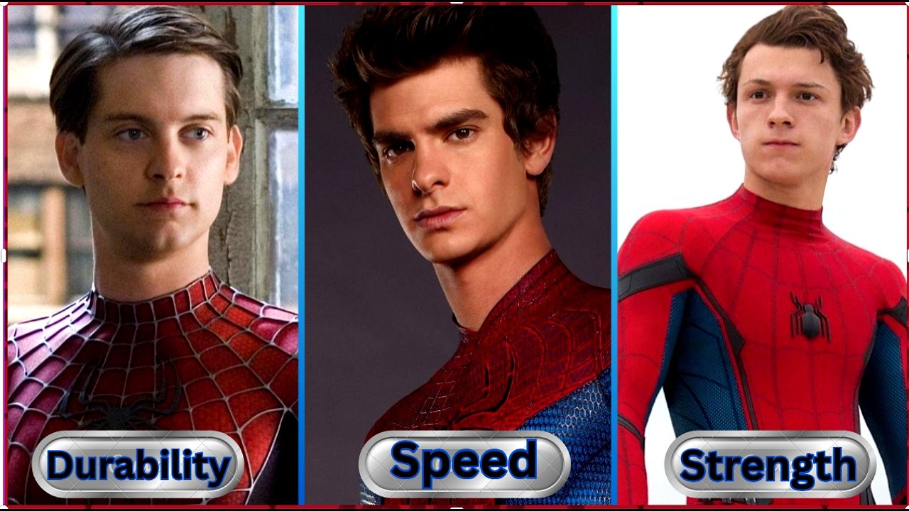Tobey Maguire vs Tom Holland vs Andrew Garfield — Who Is Actually the Strongest