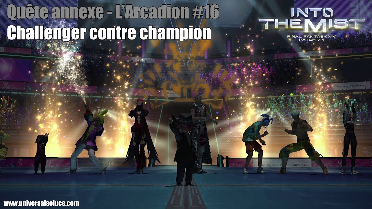 Final Fantasy XIV 7.4 - L'Arcadion #16 : Challenger contre champion