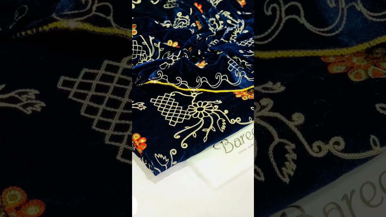 🆕 Bareeze Winter Velvet Shawl Collection 2025/26 ❄️ | Premium Embroidered Velvet Shawls