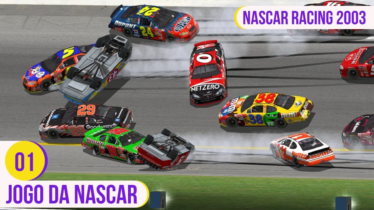 4K - NASCAR Racing 2003 | Jogo Clássico (Ep. 01)