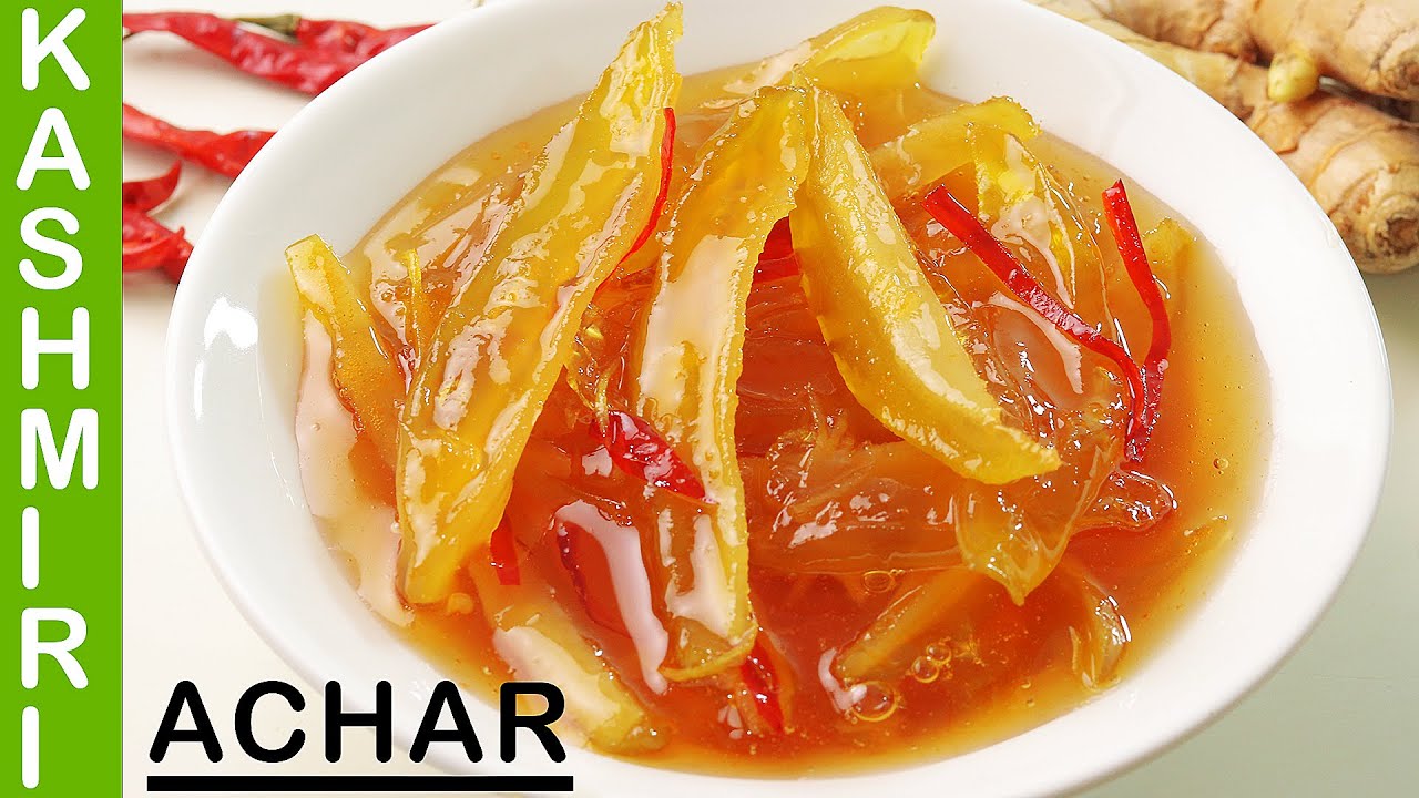 Amer Kashmiri Achar Recipe | Kashmiri Mango Pickle | Mango Pickle