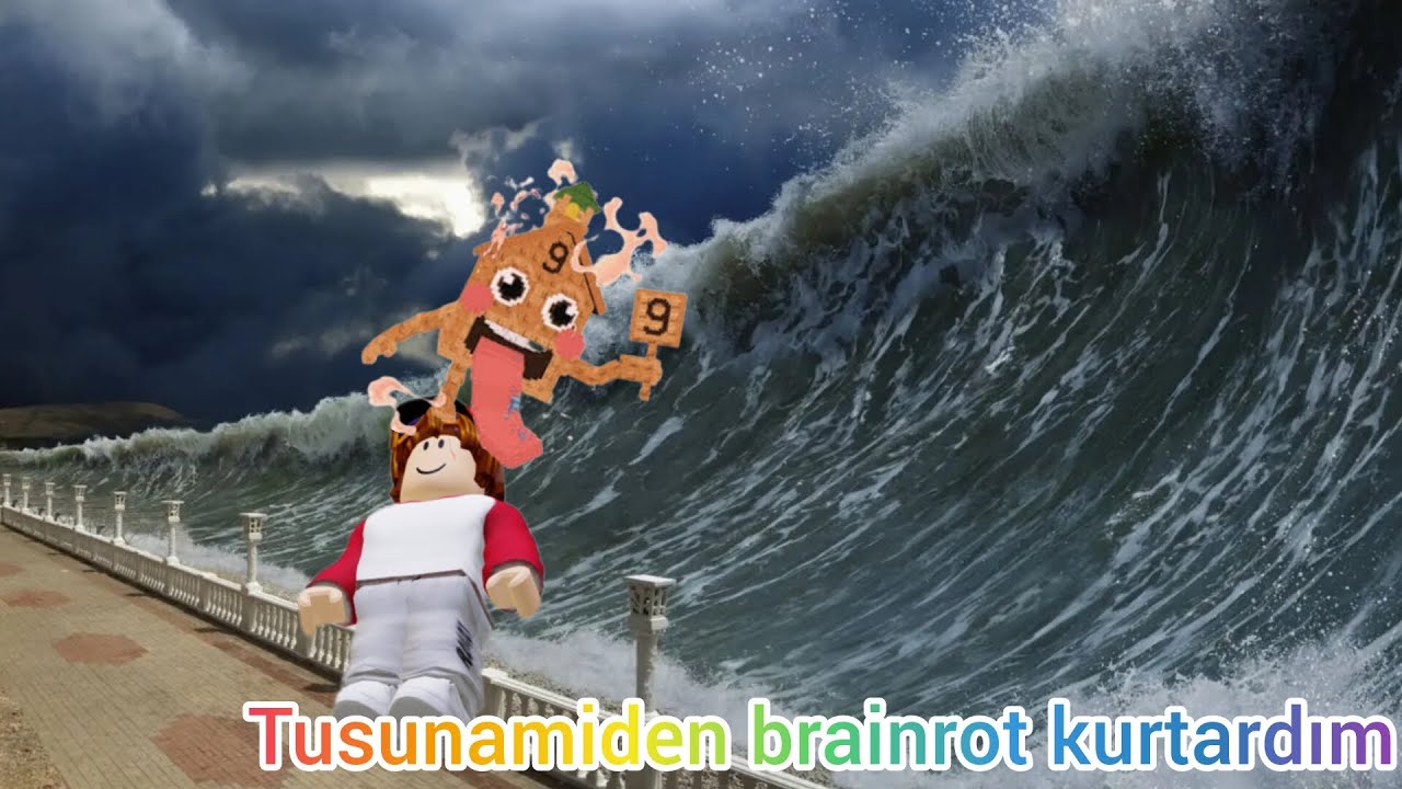 Tusunamide kalan brainrotlar ile para kazandım!-süper noob
