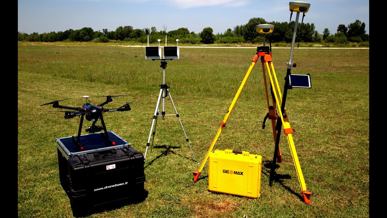 Fotogrammetria con Droni e sistemi RTK Geomax