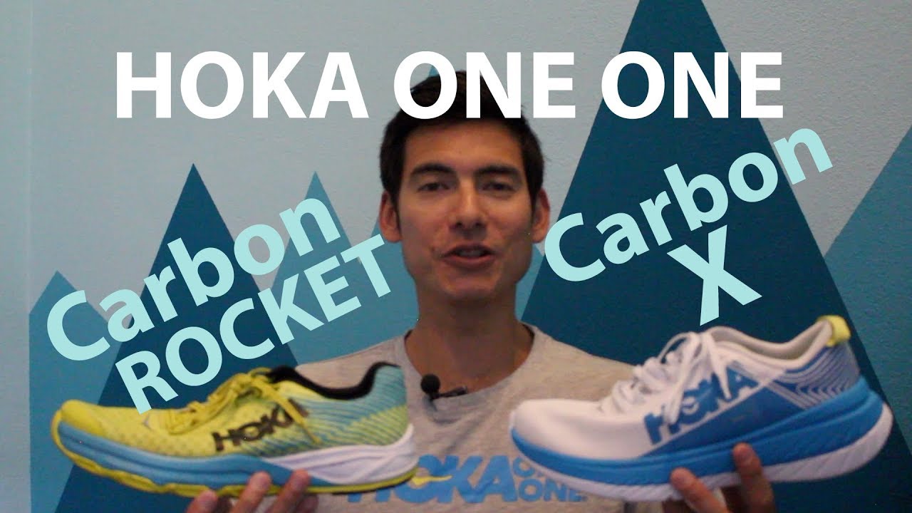 HOKA ONE ONE CARBON X Compared to THE CARBON ROCKET | Sage Canaday Running Shoe Feature