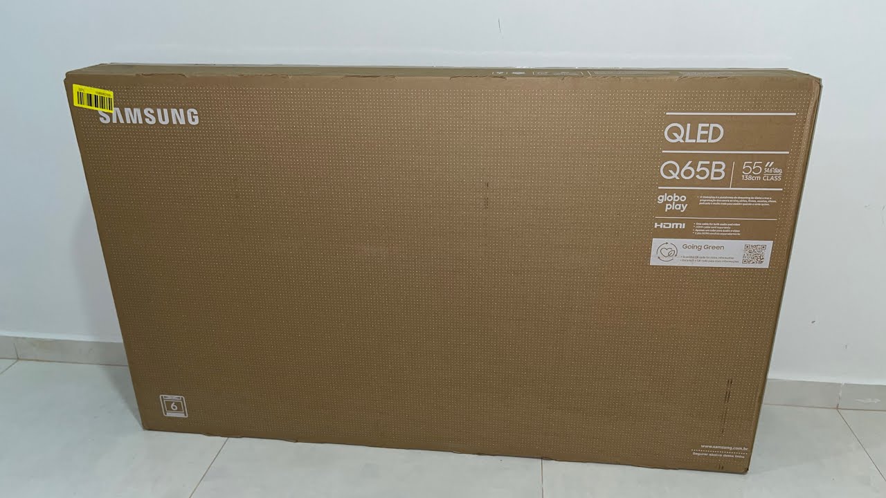 Tv Samsung Smart 55 polegadas QLED 4K 55Q65B Modo Game