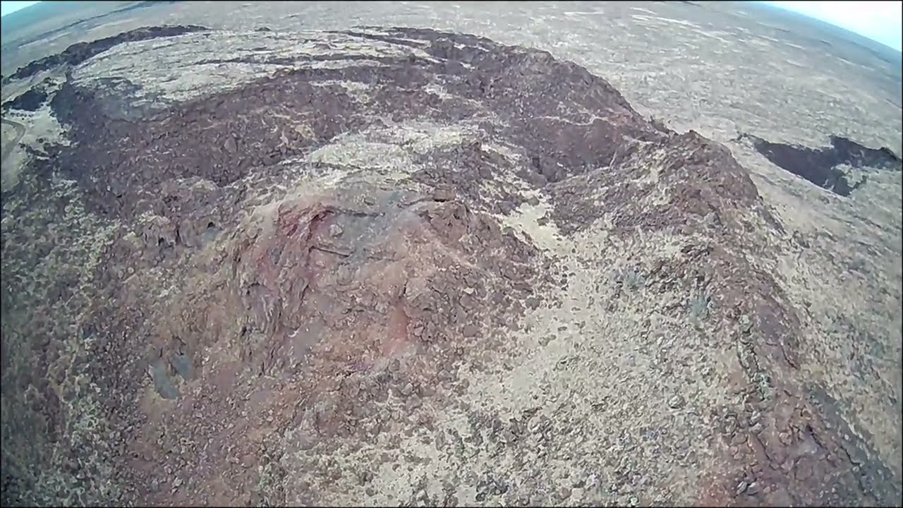 Aden Crater Drone Flight