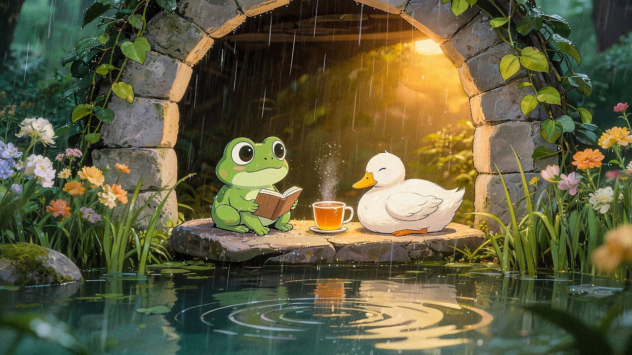 A Quiet Place for Busy Minds | Cozy Lofi Rain for Study & Concentration