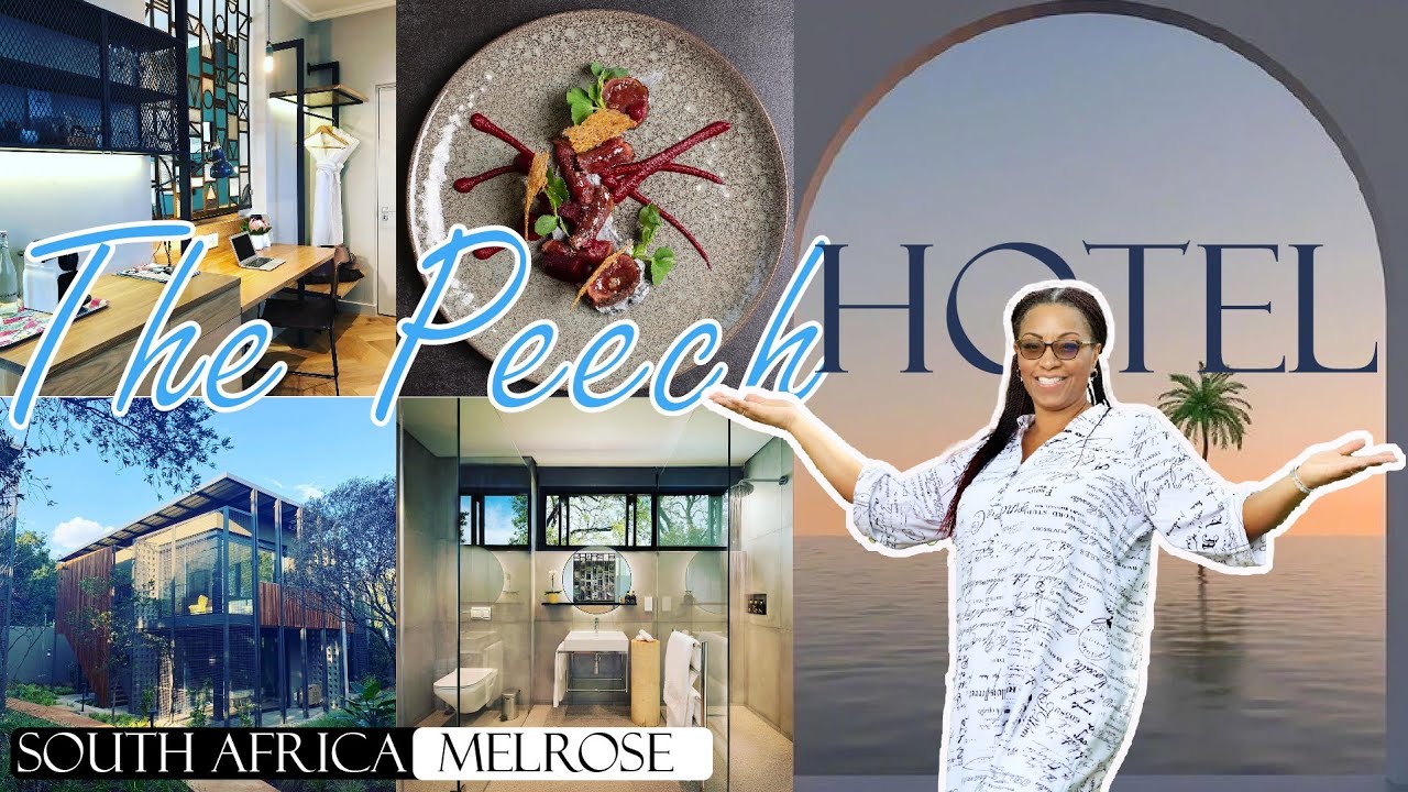 African American reviews the amazing Peech Hotel in Melrose, #southafrica