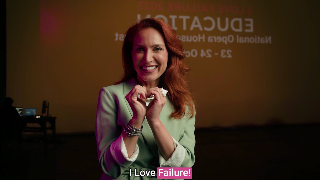 Testimonial Urania Cremene, Romania's leading parenting expert | I LOVE FAILURE 2023 - EDUCATION