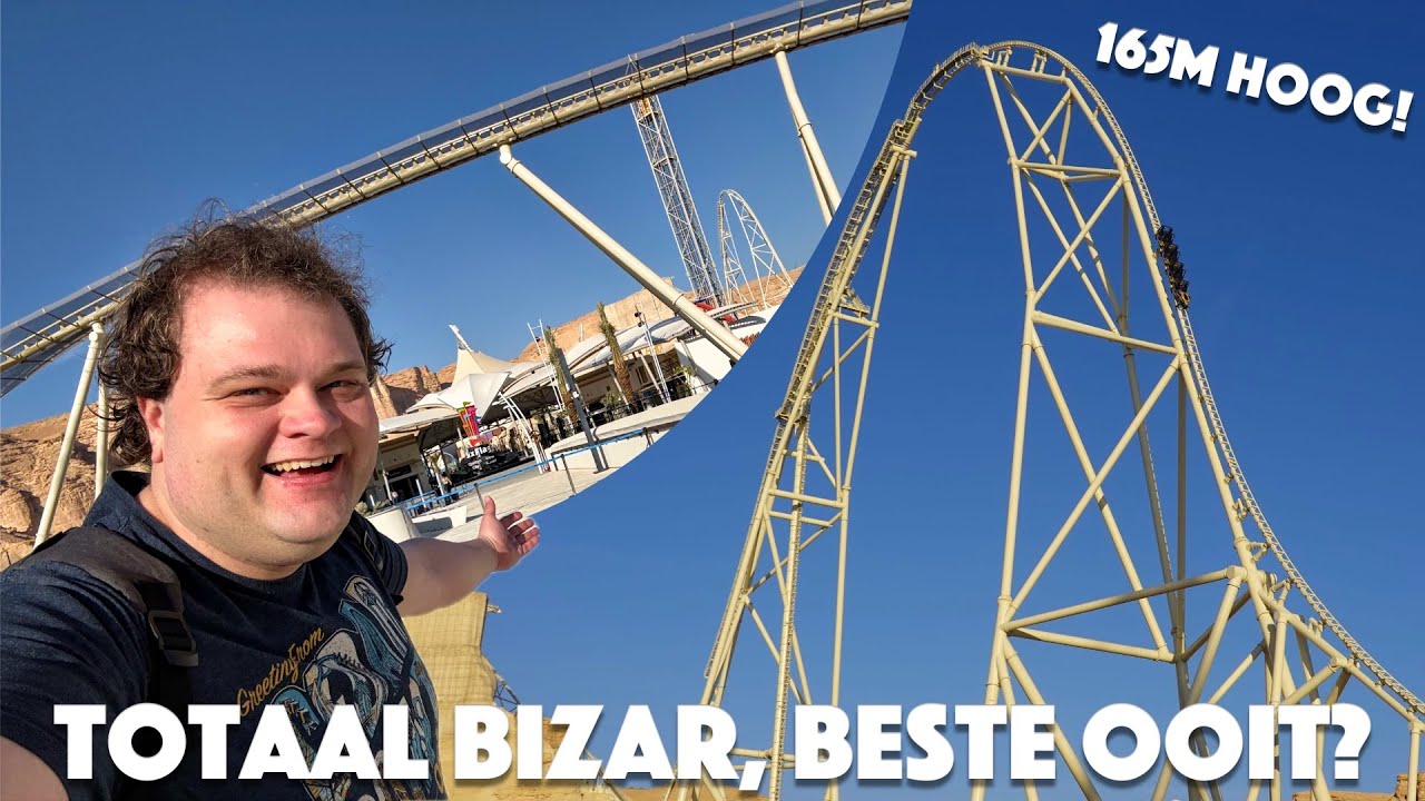 Is dit de beste achtbaan ooit gebouwd? | Falcons Flight Review Six Flags Qiddiya City