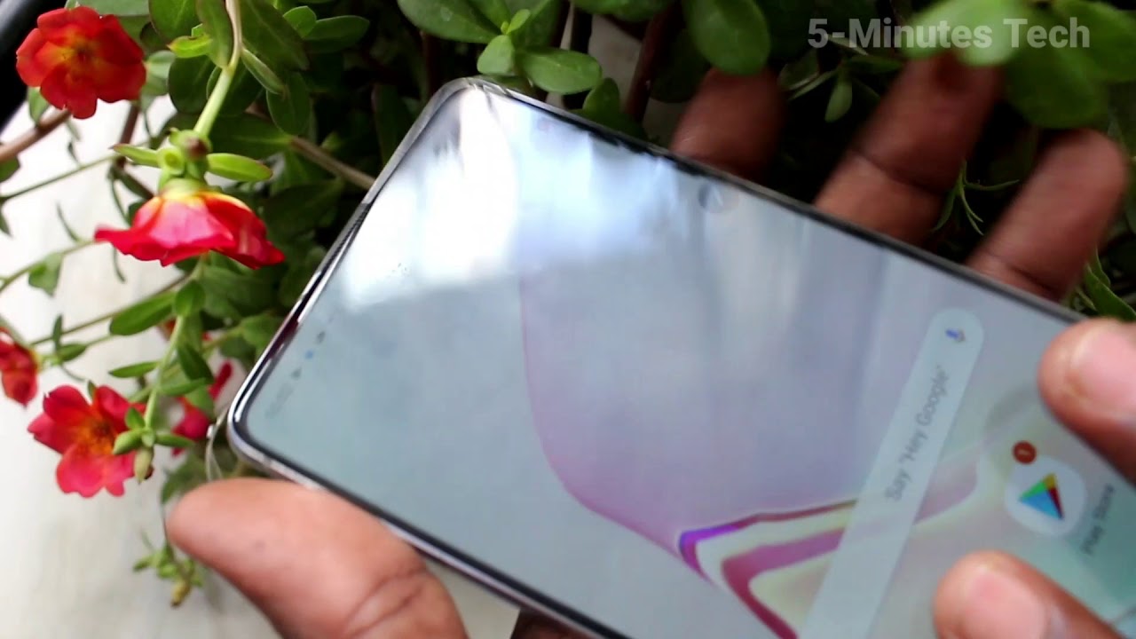How to enable sound for screen recording in Samsung Galaxy Note 10 Lite