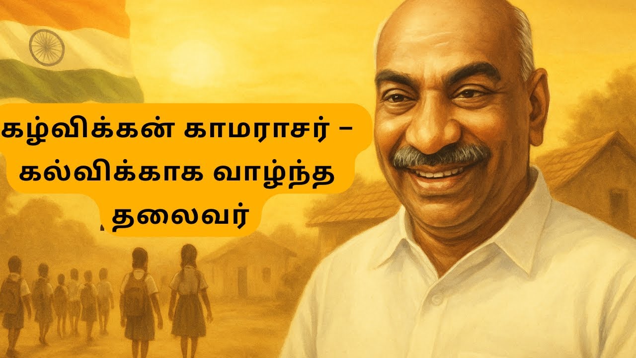 கல்விக்கண் காமராசர் பிறந்த நாள் பாடல் – கல்வியின் கதாநாயகன் | Kamarajar Birthday Tribute Song