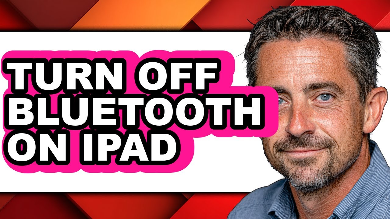 How to Turn Off Bluetooth on Ipad (only Way)