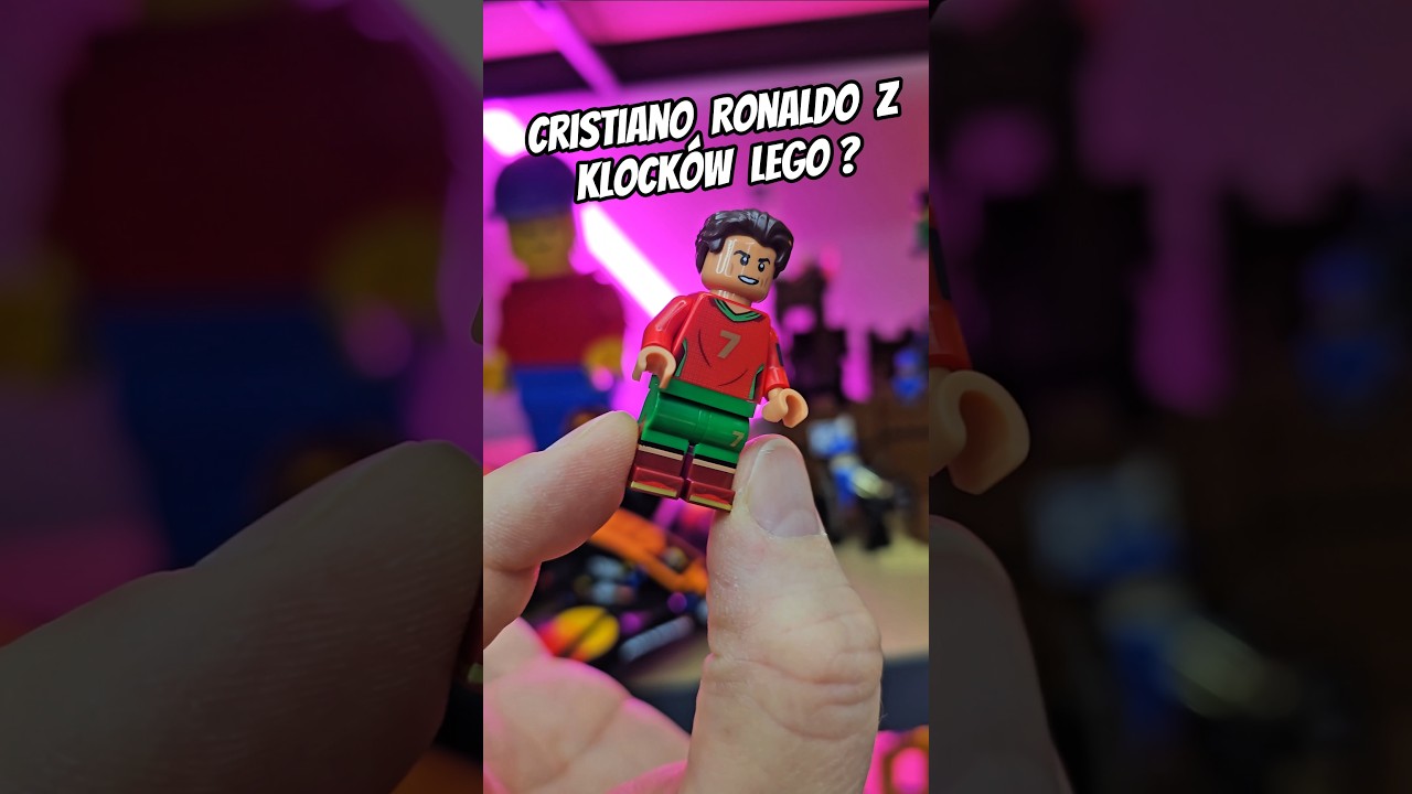 Cristiano Ronaldo z klock&oacute;w LEGO?