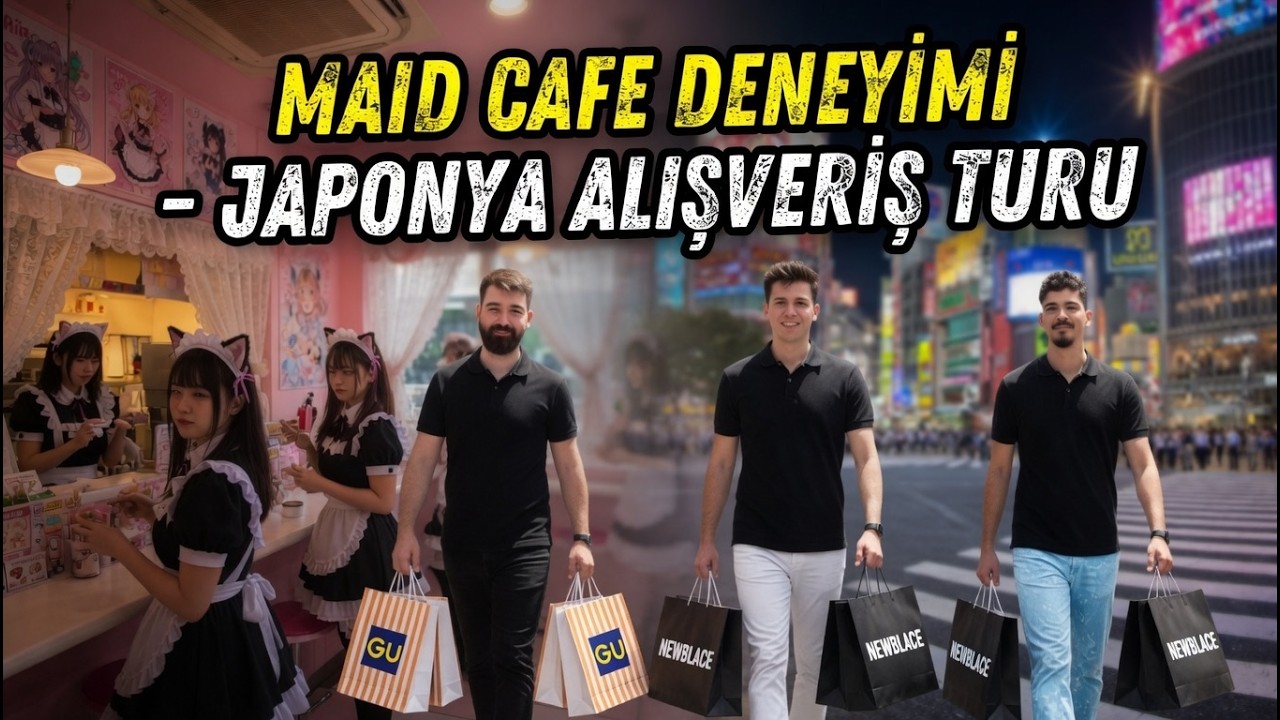 Посещение Tokyo Maid Cafe + Шоппинг-тур по Японии (обувь и мода) #аниме #maidcafe #шопинг