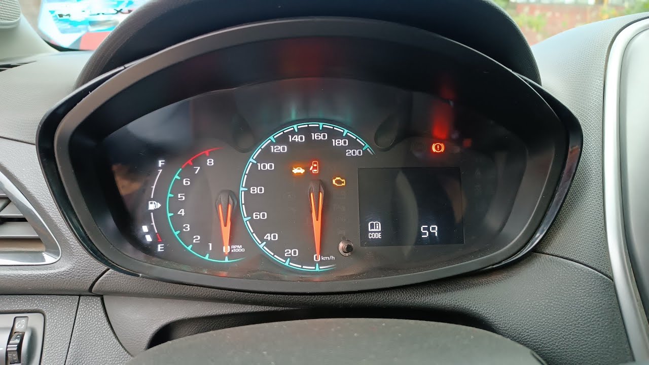 Codigo 59 Chevrolet Spark. Así se borra