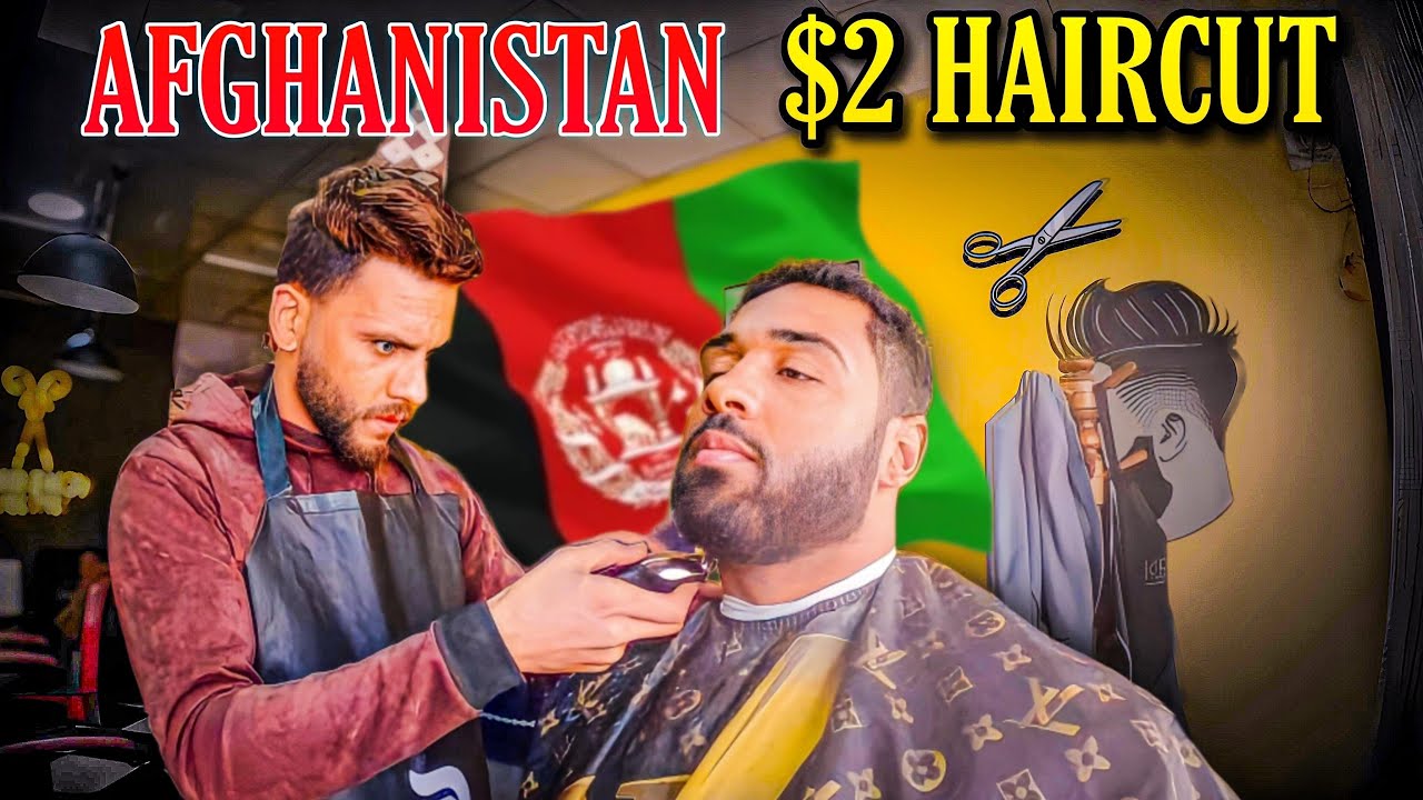 Walking street of Afghanistan[luxury barbershop)
