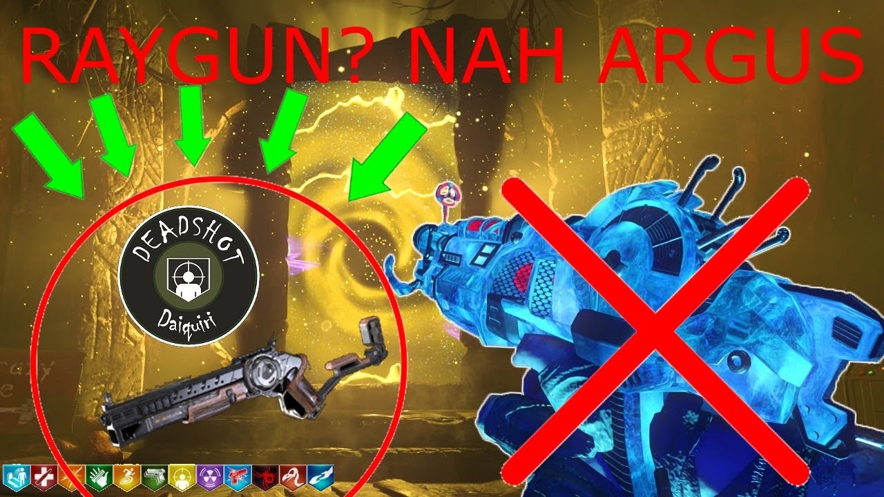 RAYGUN? NAH ARGUS 😎 (BO3 Zombies)