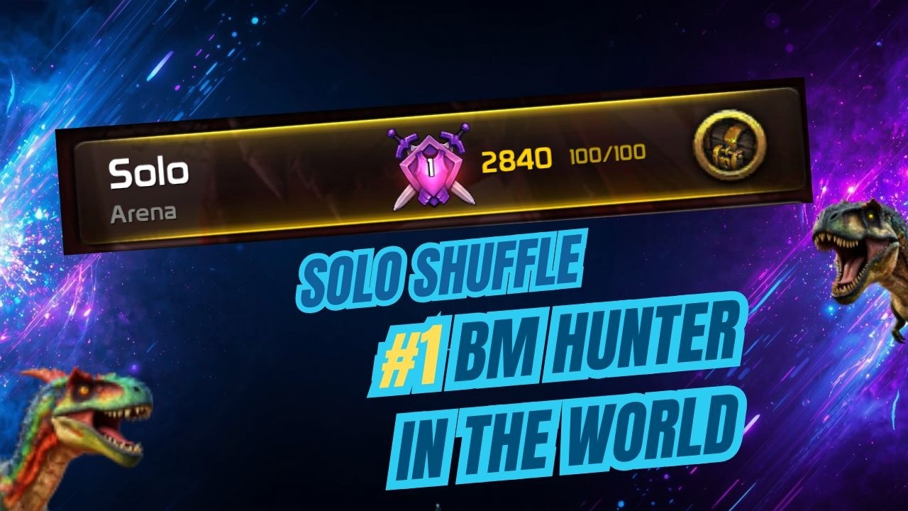 Rank 1 BM Hunter in the World | WoW PvP Solo Shuffle Midnight