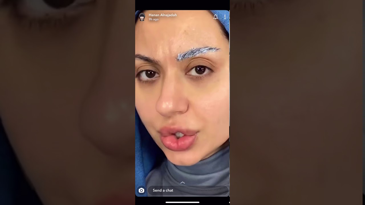 طريقة تفتيح وصبغ الحواجب | سناب حنان النجادة #سنابات_منوعة