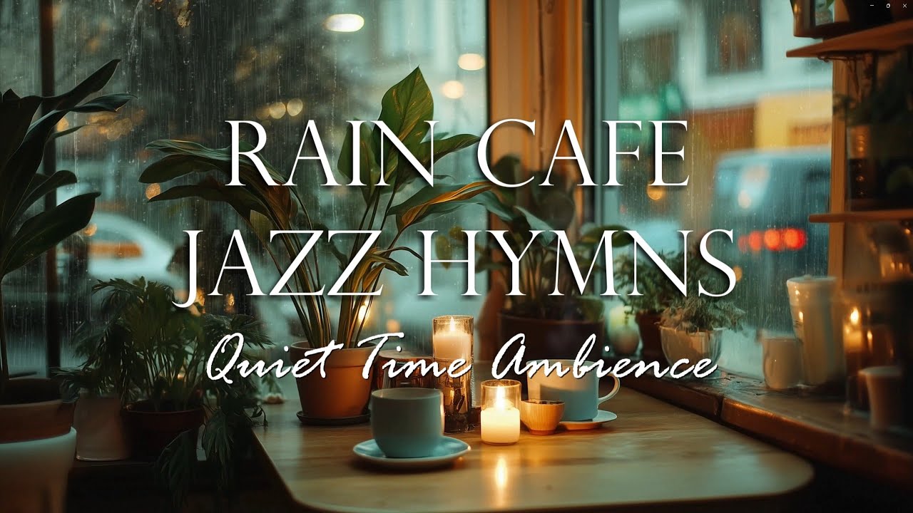 Rain Cafe Jazz Hymns for Relaxation, Inspiration, Meditation, Bible Reading