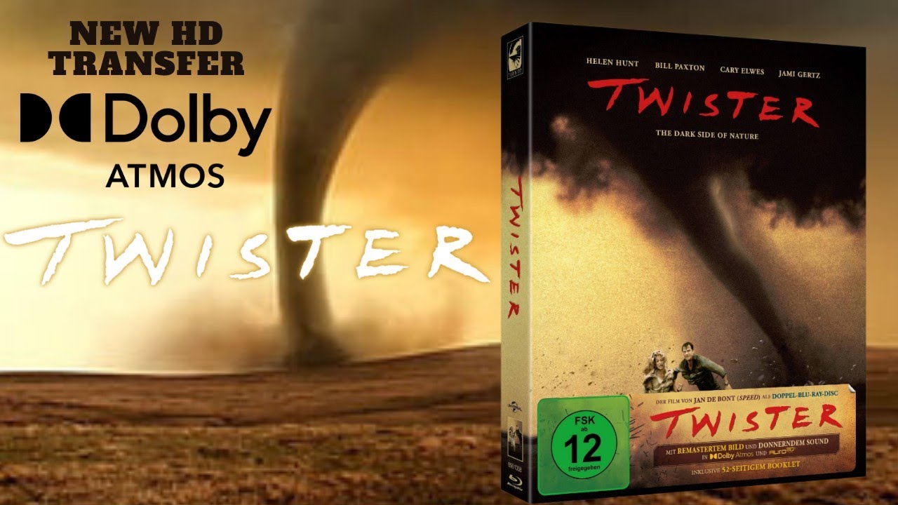 Twister Special Edition Blu Ray From Turbine. (Dolby Atmos)