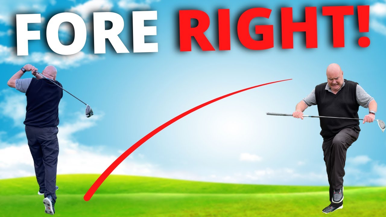 TRYING TO STOP A HIGH HANDICAPPER SLICING ACROSS THE BALL