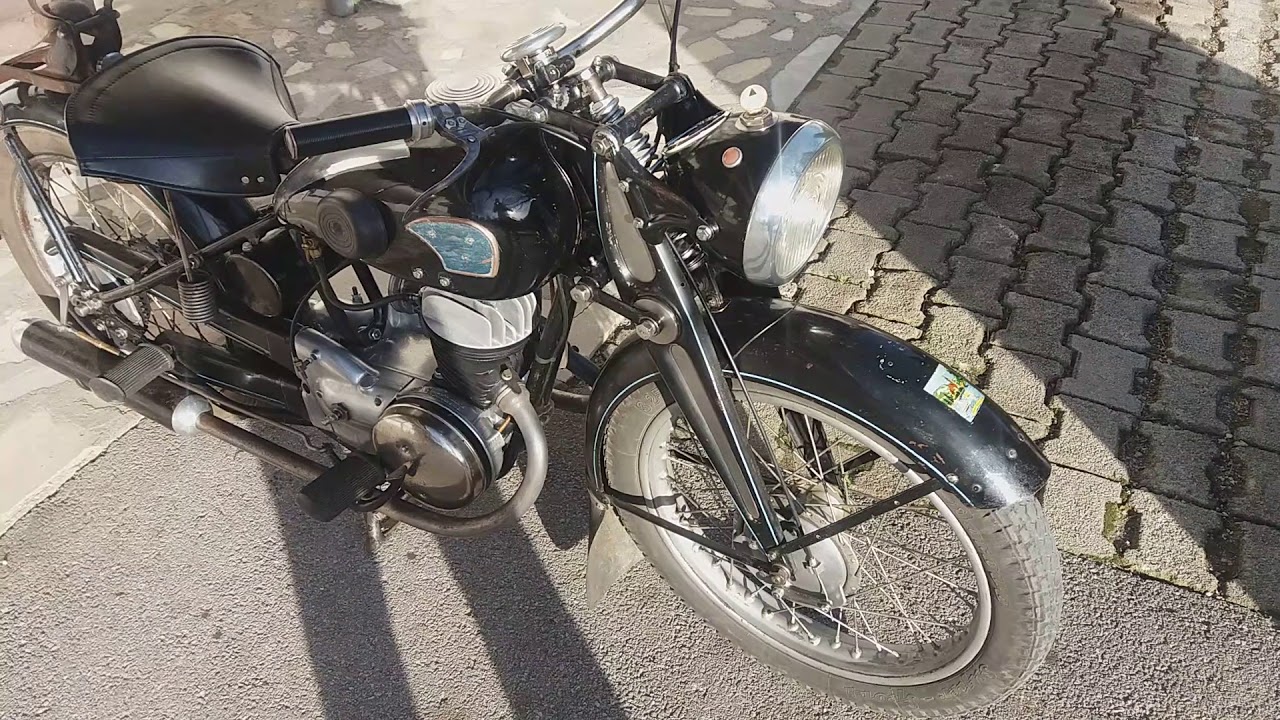 Triumph TWN 204 pre-war motorcycle